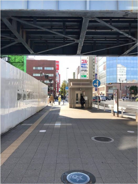 JR関内駅近くの大通り